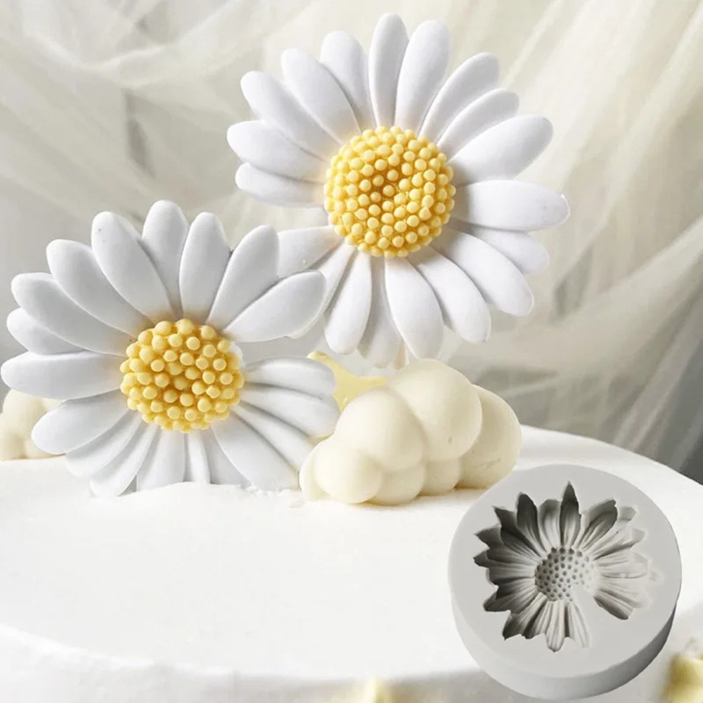 Candle Making Supplies Kit - 3D Daisy Flower Mold Sun Flower