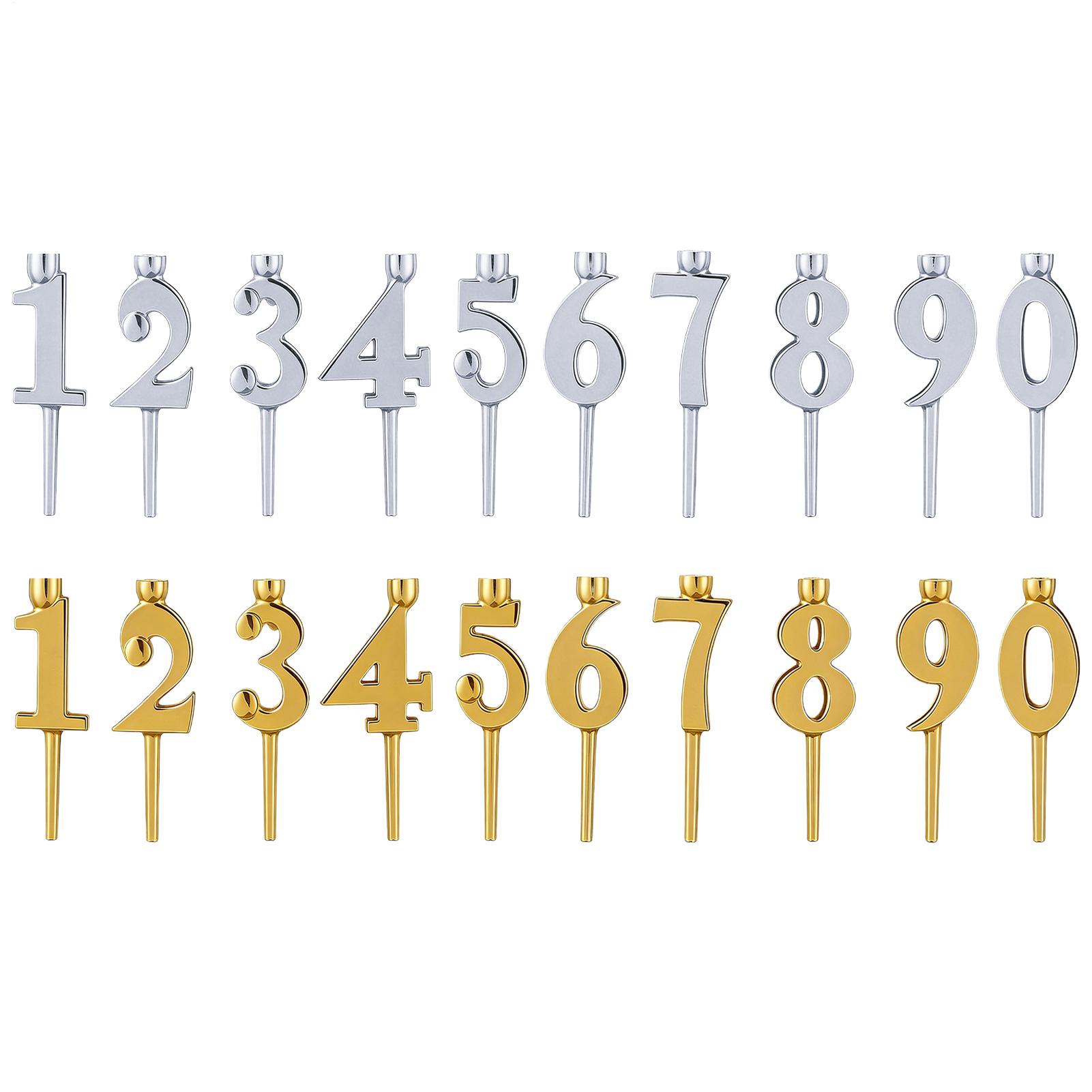 Number Birthday Candle Holders - Candle Supply 评论和价格