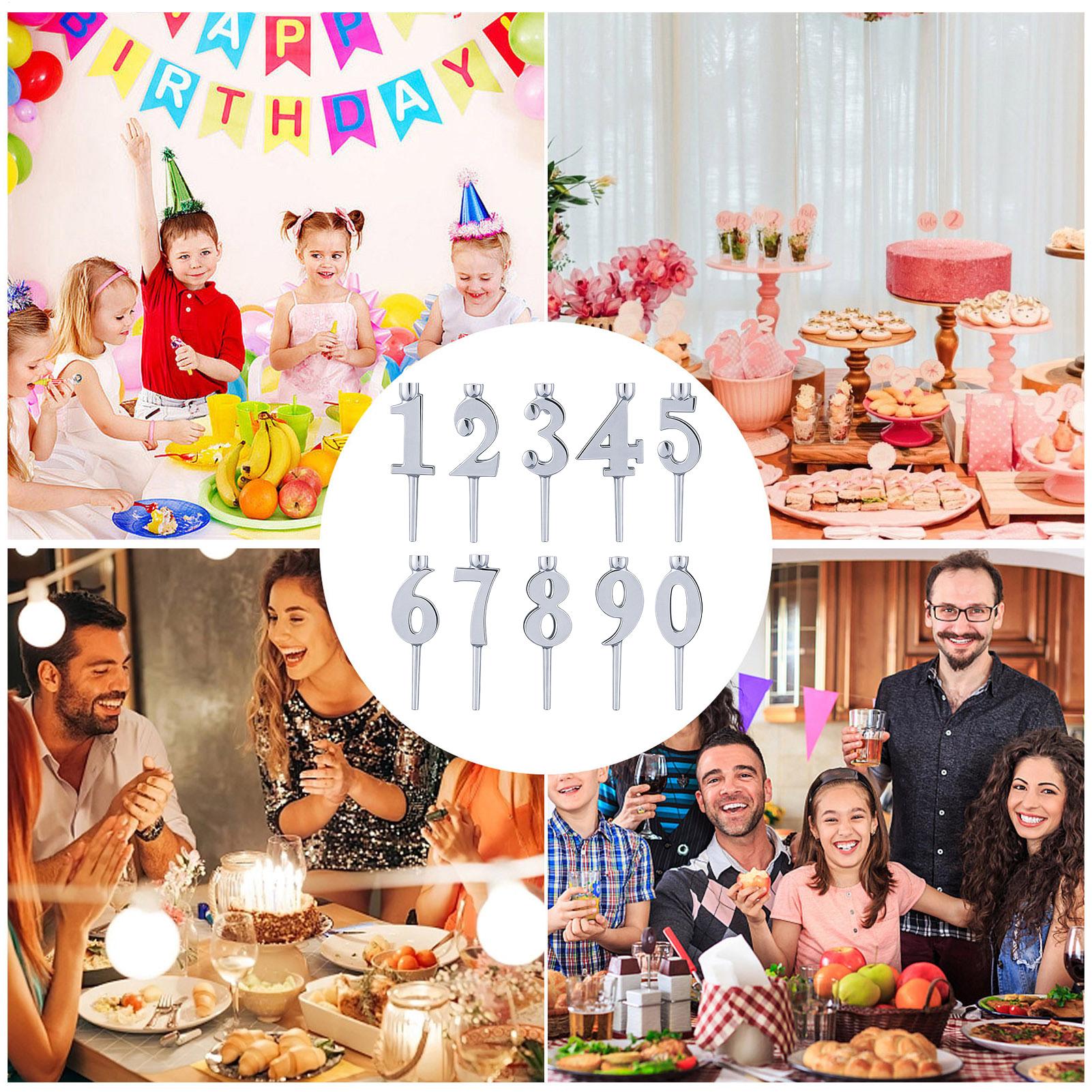 Number Birthday Candle Holders - Candle Supply 评论和价格