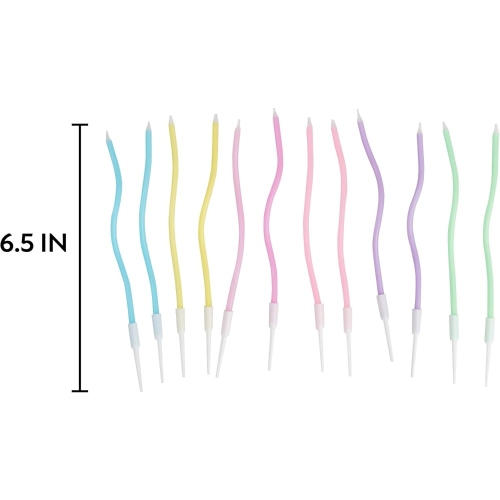 Rainbow Spiral Birthday Cake C - Candle Supply 评论和价格