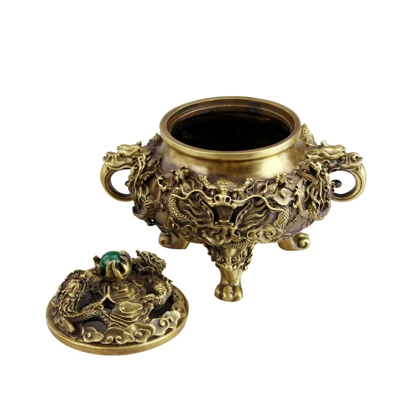 Open pure copper incense burne - Candle Supplies Essential Oils 评论和价格