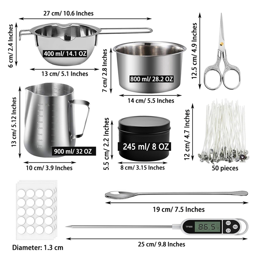 Glintmos DIY Candle Making Kit - Candle Making Supplies Kit 评论和价格