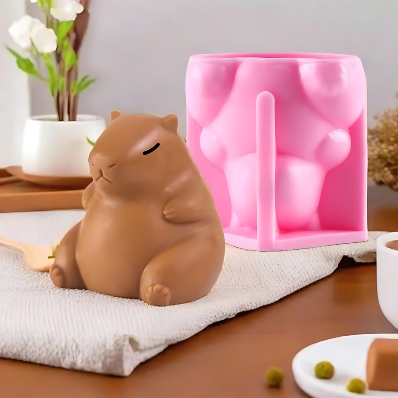 Capybara Aroma Candle Mould Ba - Candle Making Supplies Kit 评论和价格