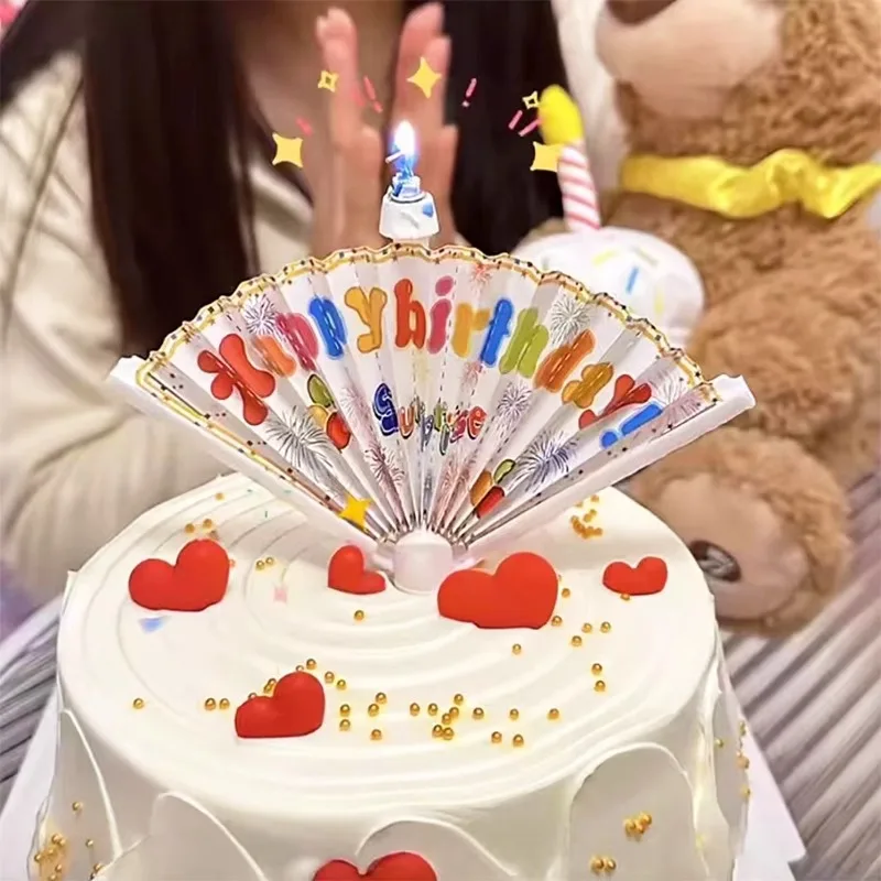 1/3Pcs Surprise Fan Birthday C - Candle Surprise 评论和价格