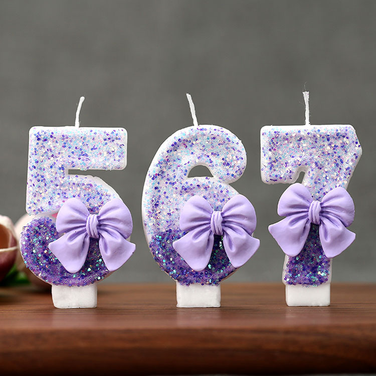 Creative Glitter Gradual Purpl - Candle Supply 评论和价格