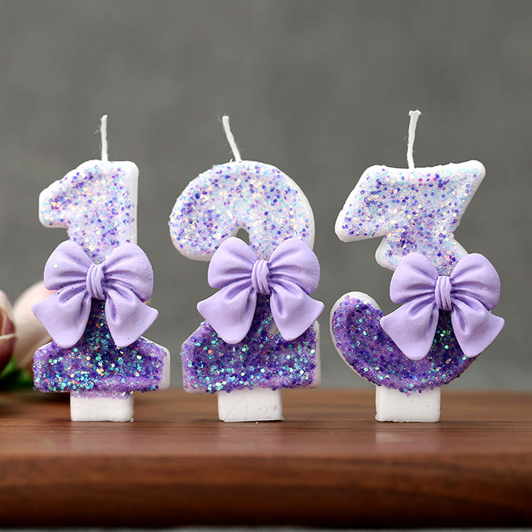 Creative Glitter Gradual Purpl - Candle Supply 评论和价格