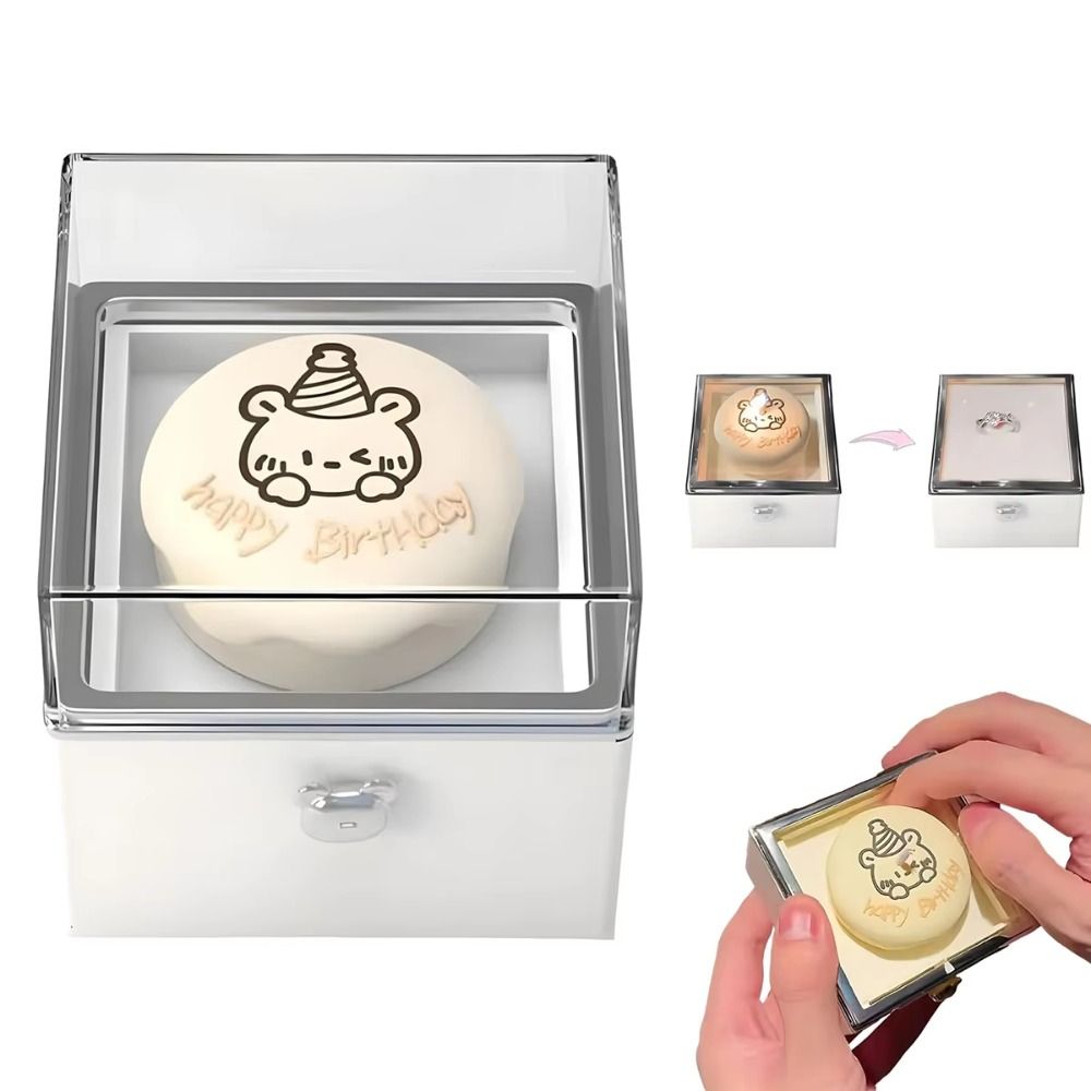 Automatic Flip Bear Flip Ring  - Candle Surprise 评论和价格