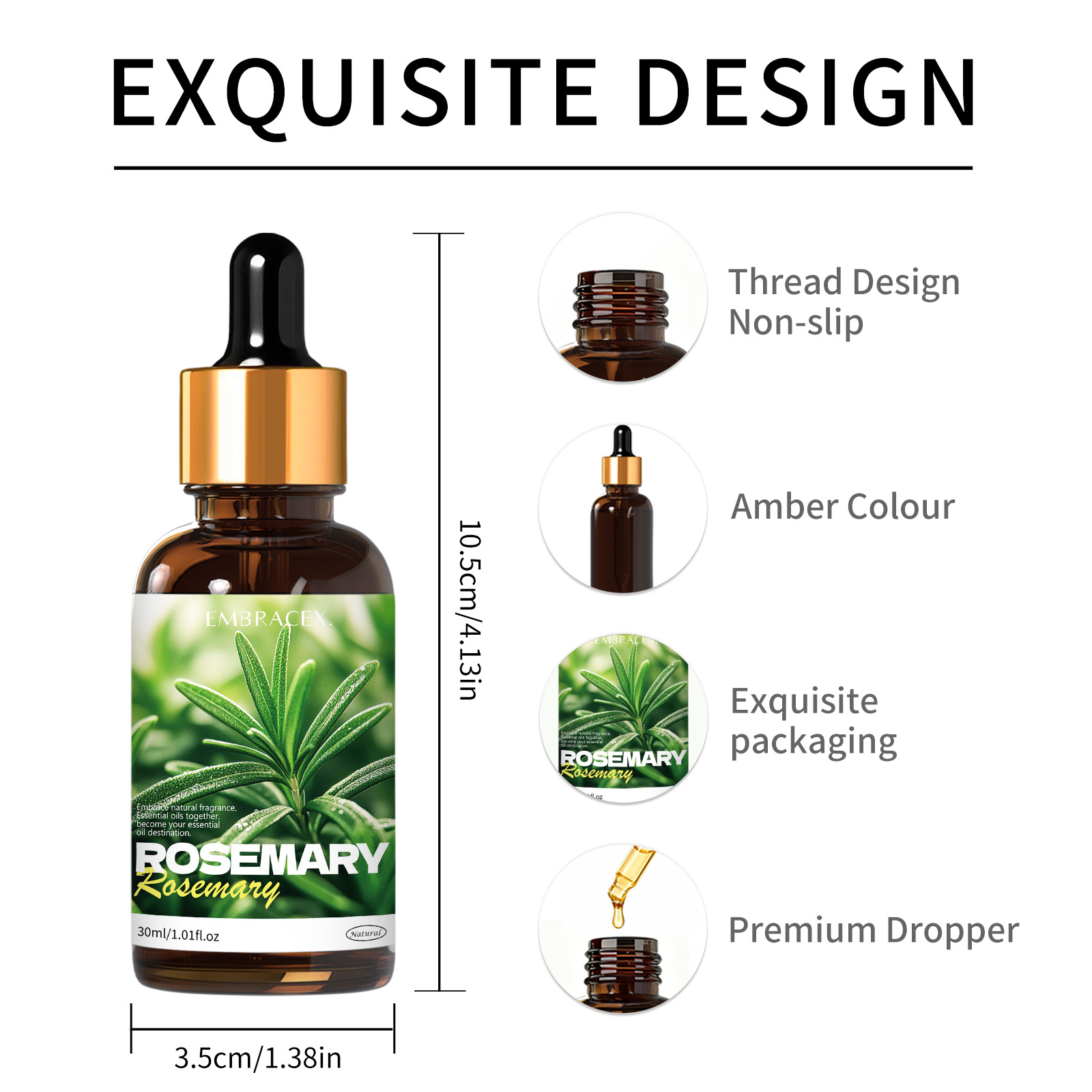30ml Rosemary Pure Plant Essen - Candle Supplies Essential Oils 评论和价格