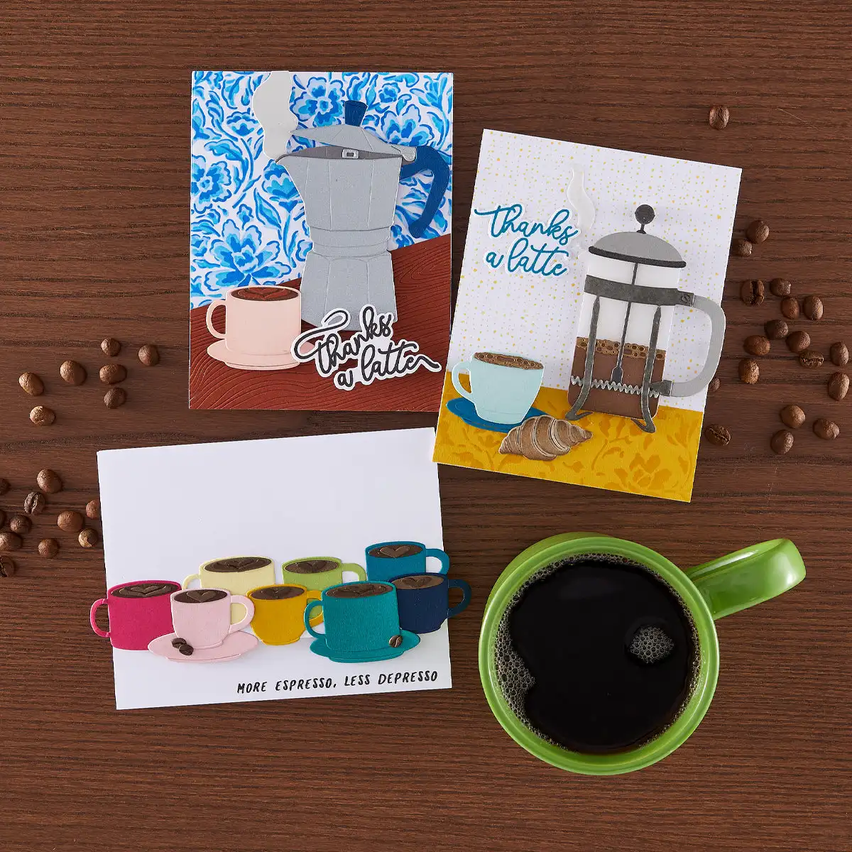 Coffee Machine Metal Cutting D - Candle Surprise 评论和价格