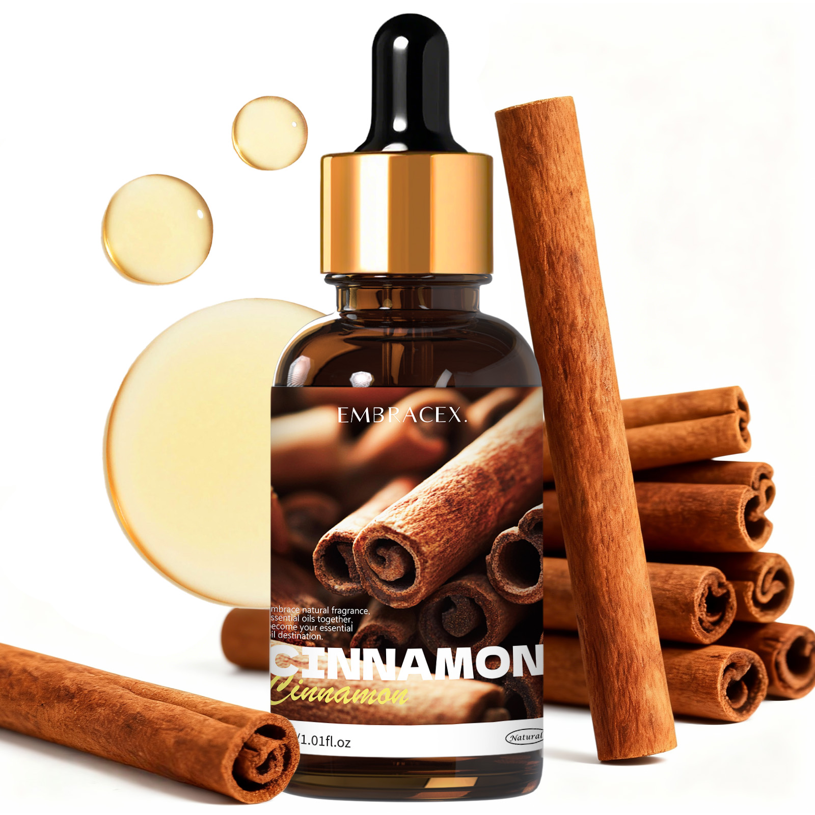 30ml Cinnamon Pure Plant Essen - Candle Supplies Essential Oils 评论和价格