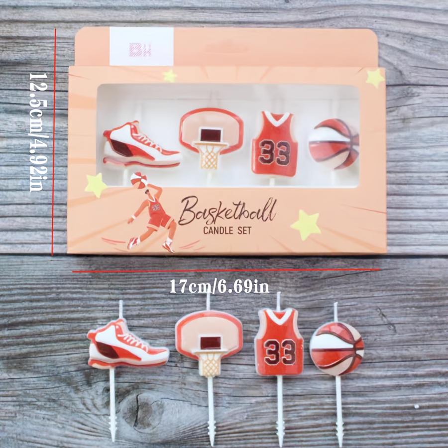 4-Pack Creative Basketball & F - Candle Surprise 评论和价格