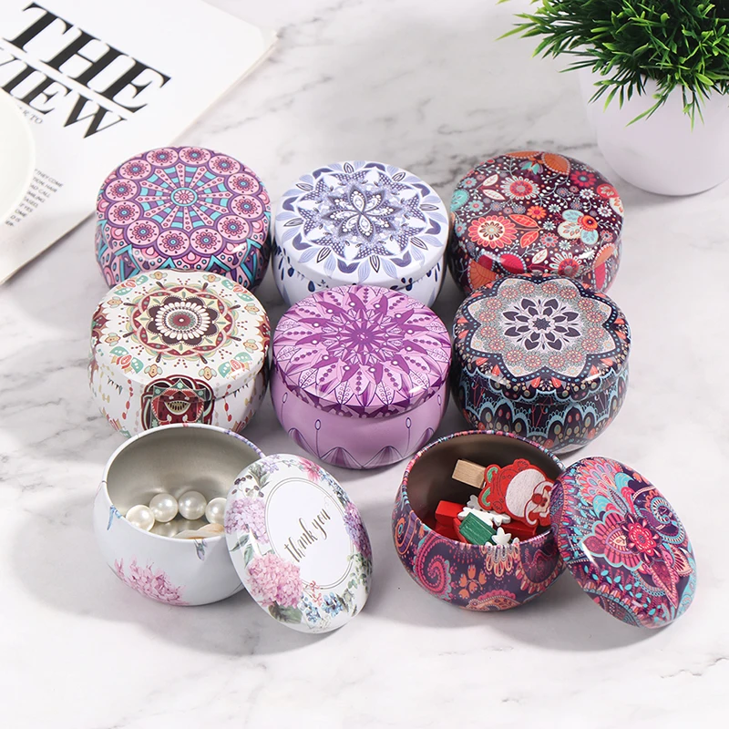 1PC 12Styles Empty Tinplate Bo - Candle Supplies Essential Oils 评论和价格
