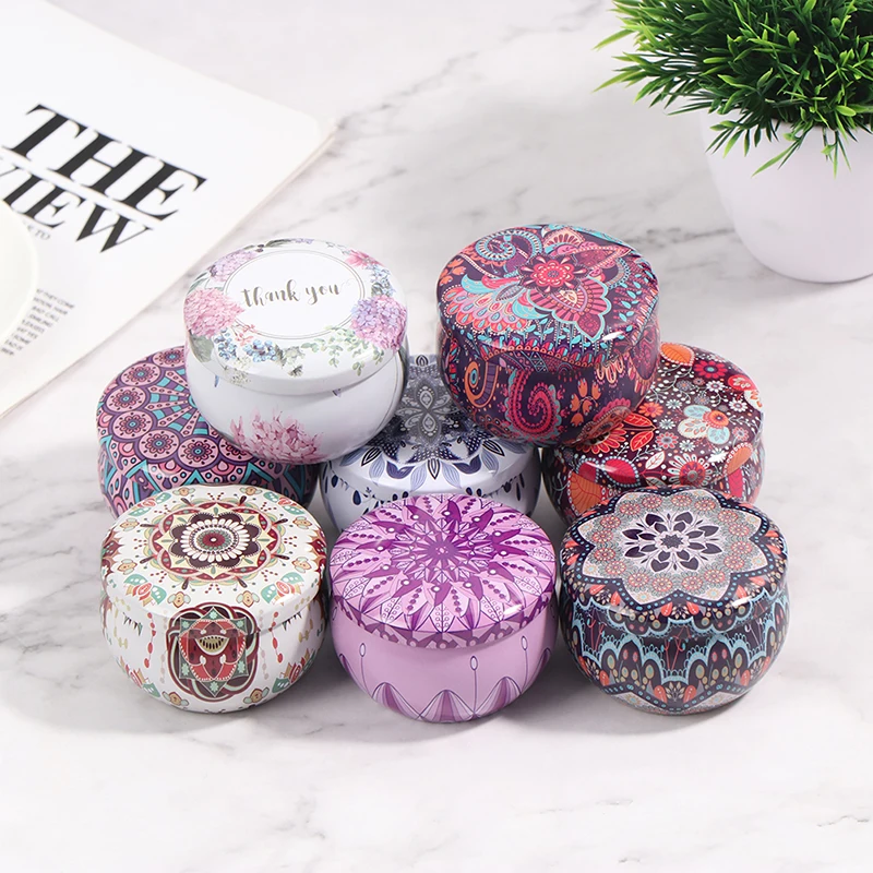 1PC 12Styles Empty Tinplate Bo - Candle Supplies Essential Oils 评论和价格