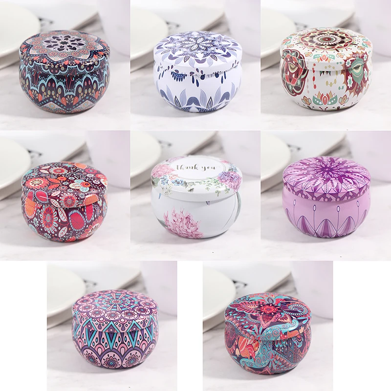 1PC 12Styles Empty Tinplate Bo - Candle Supplies Essential Oils 评论和价格