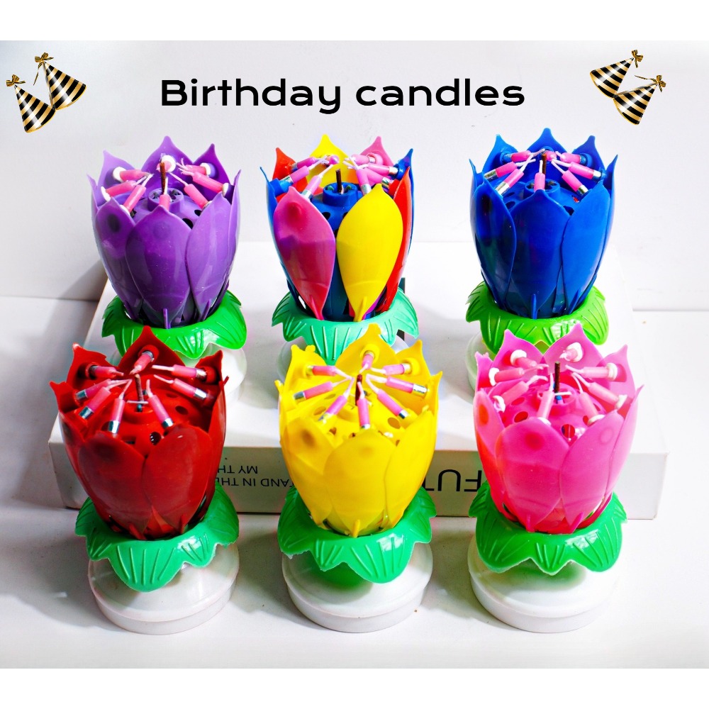 Lotus Birthday Candle Cake Dec - Candle Surprise 评论和价格