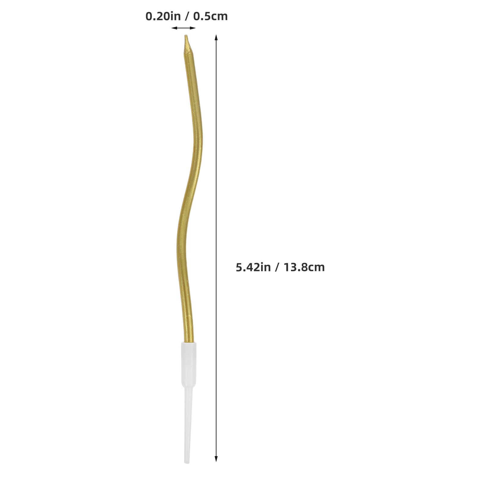 72Pcs Spiral Birthday Candles  - Candle Supply 评论和价格